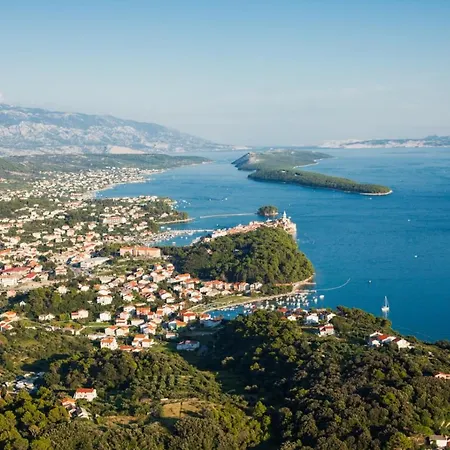 Apartament In With Sea View, Terrace, Air Conditioning, W-lan 4229-4 Lopar